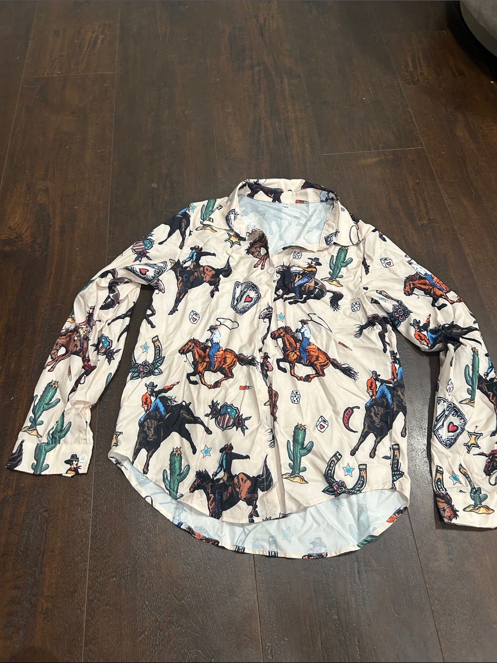Western button down top - Picture 2 of 3